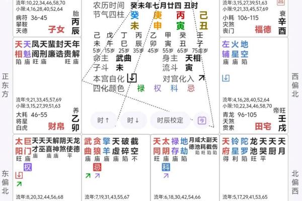 紫微命盘和紫薇斗数盘