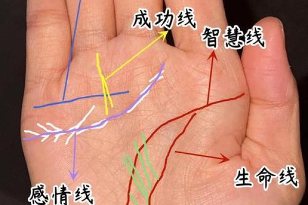 图解:手相中的智慧线算命 图解:手相中的智慧线算命