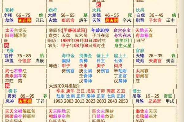 紫薇斗数中最准确的解释