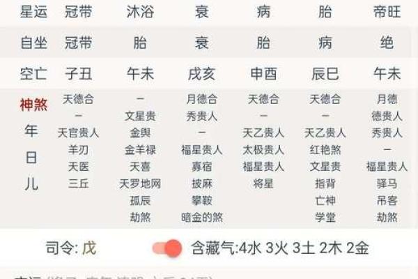 巳月八字