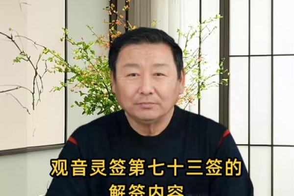 观音灵签73事业