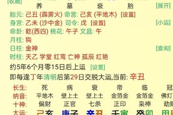 八字申金