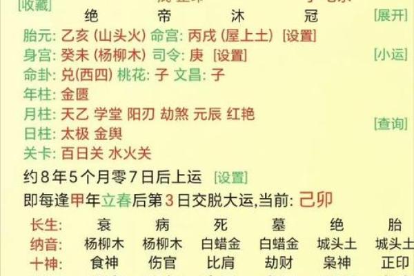 八字很正
