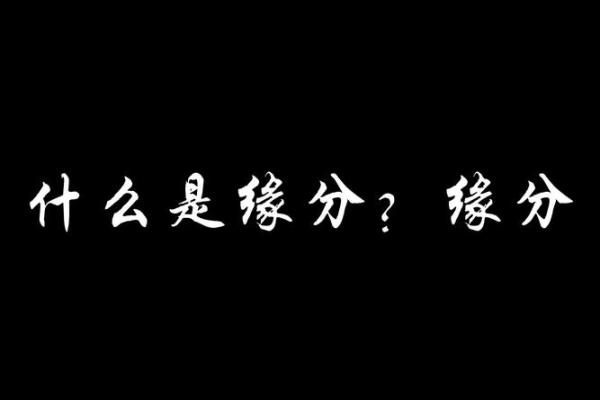 缘分在一起测试 两人测试缘分？