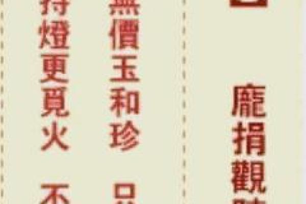 观世音菩萨灵签全解