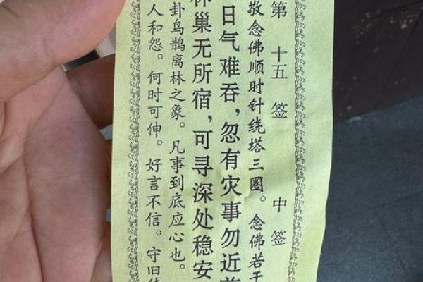 娘娘灵签65解签大全