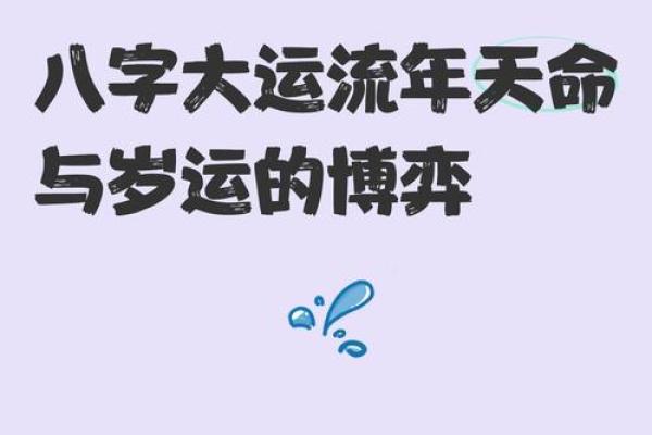 八字岁运