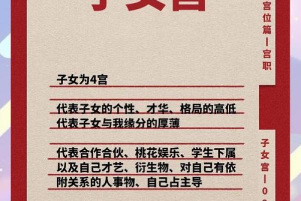 紫薇斗数子女宫看子女