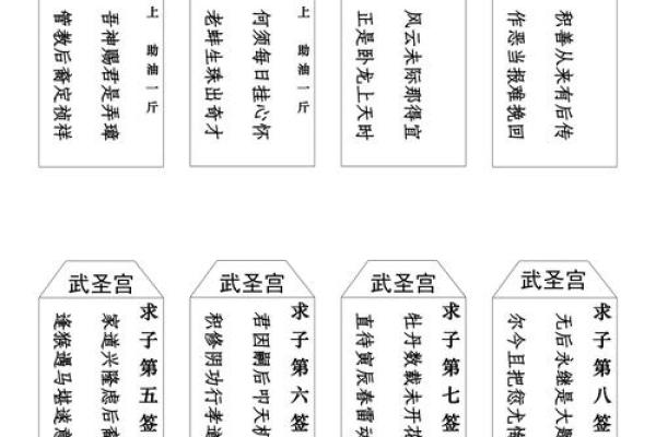 观音灵签九九签求子
