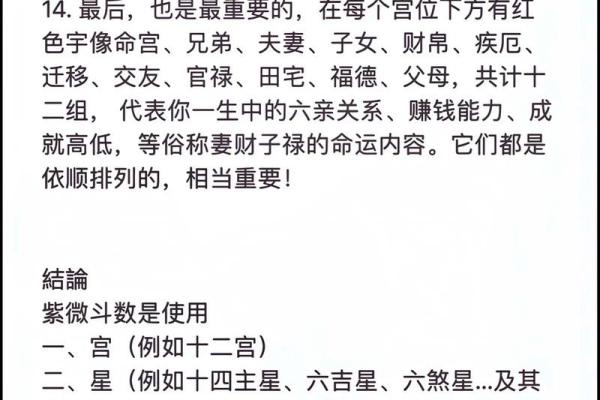 紫薇斗数盘如何看