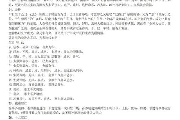成名的八字