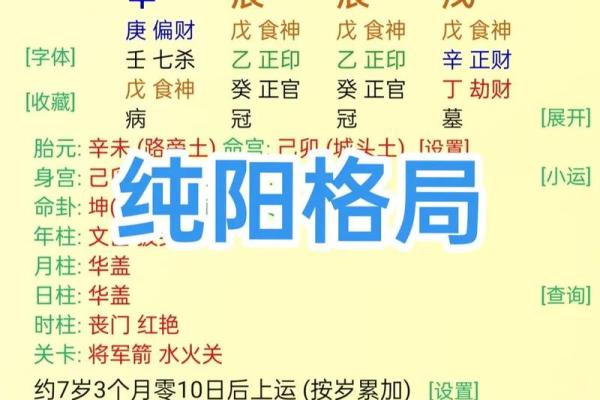 八字四阴四阳命理分析