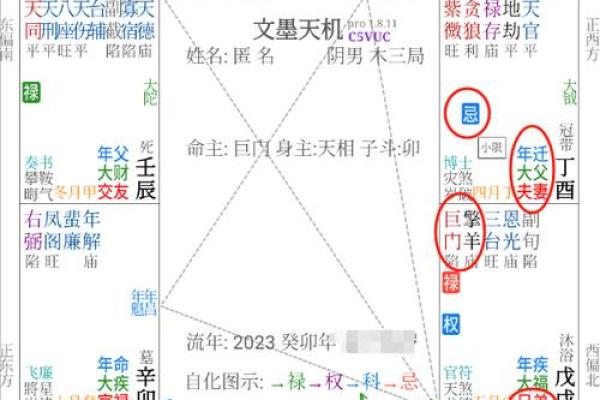 紫薇斗数对星