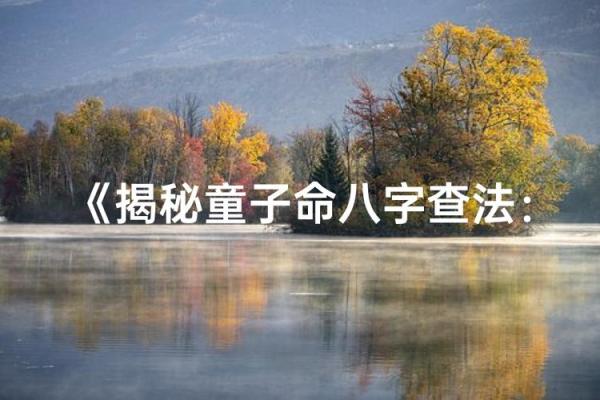 八字童子命 八字童子命