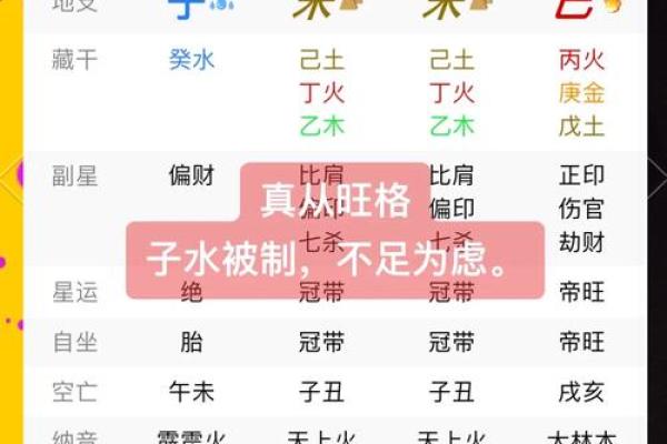 八字-岁禄格