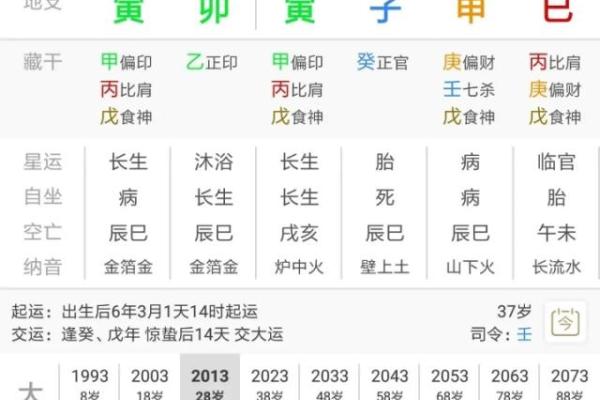 八字两印